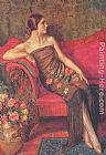 George Owen Wynne Apperley Rosa Granadina painting